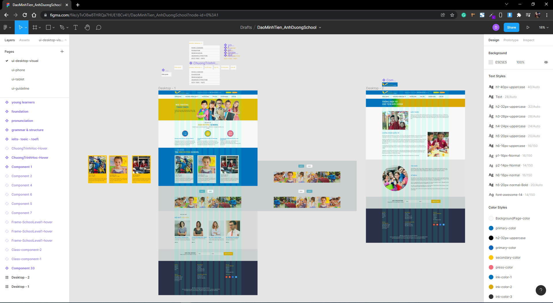 Project_AnhDuongSchool
